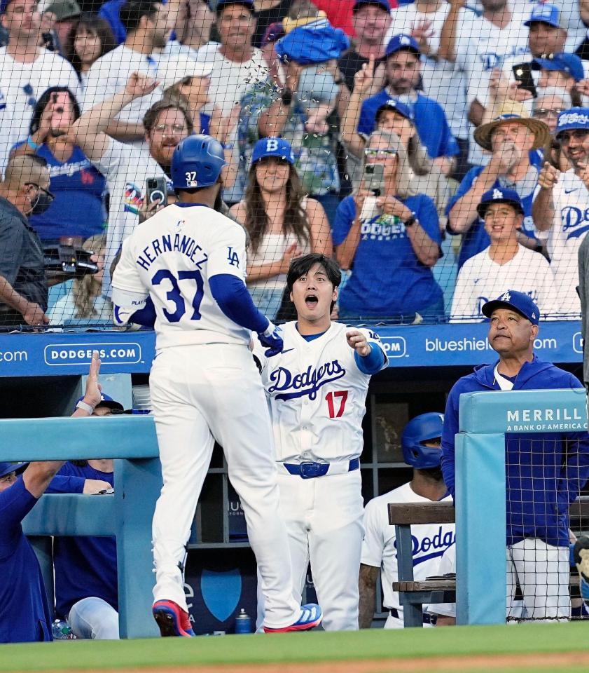 【MLB】ドジャース１２失点で惨敗　大谷は４打数１安打　チームはここ４戦３度の２桁失点と投壊