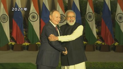 【国際】インド首相、8日からロシア訪問　プーチン氏と会談、侵攻開始後初