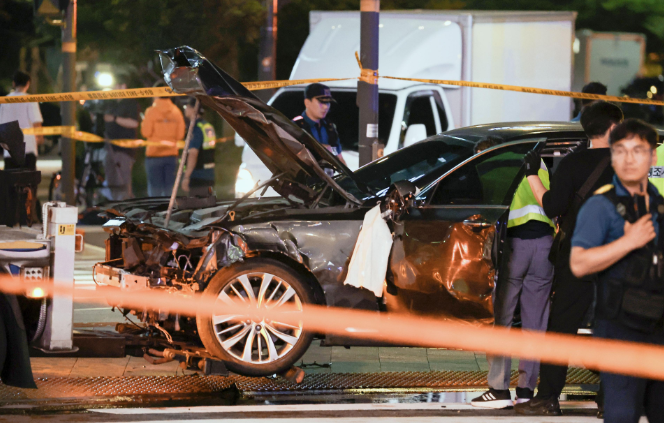 【韓国】ソウル中心部で車両が歩道に突っ込む…9人が死亡、4人がけが 運転していた70代の男の身柄を確保