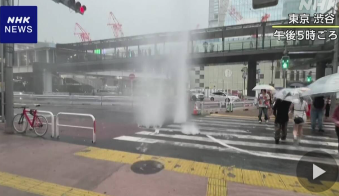 【速報中】関東 局地的に雷伴い激しい雨 浸水や川の氾濫に警戒