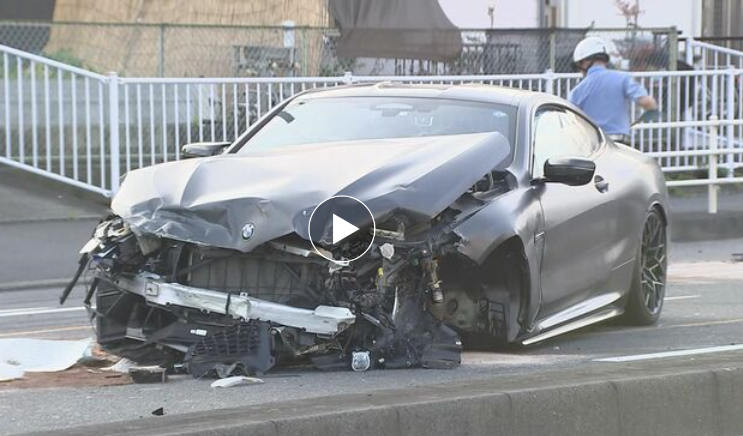 再）【トラック運転手死亡の衝突事故】乗用車の中国籍で大学院生の男（23）を危険運転致死容疑で逮捕  防カメには猛スピードで走る様子が 神奈川・海老名市