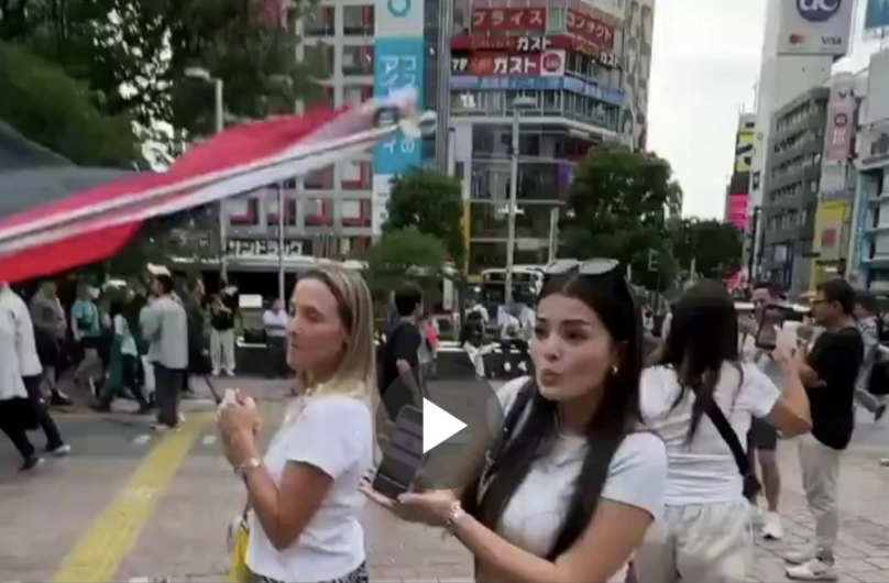 【動画】渋谷でパレスチナ連帯デモをしていた日本人女性、訪日イスラエル観光客に煽り倒されてしまう…