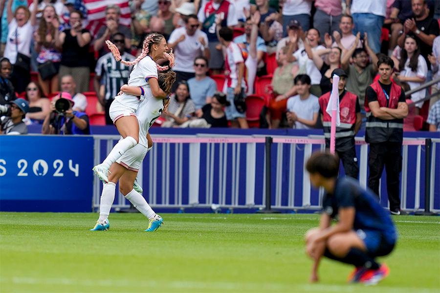 【パリ五輪】サッカー女子準々決勝　なでしこ敗退　延長前半ロドマンが決勝弾　日本 0-1 アメリカ