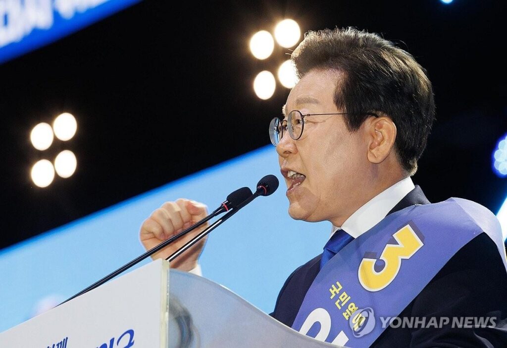 【韓国】 最大野党代表選　李在明氏が再選＝歴代最高の得票率で