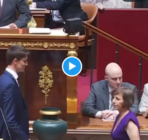 【動画あり】仏：議会運営を担当した保守政党の若手議員に対して極左系議員が一斉に「握手拒否」…大人げないと批判殺到