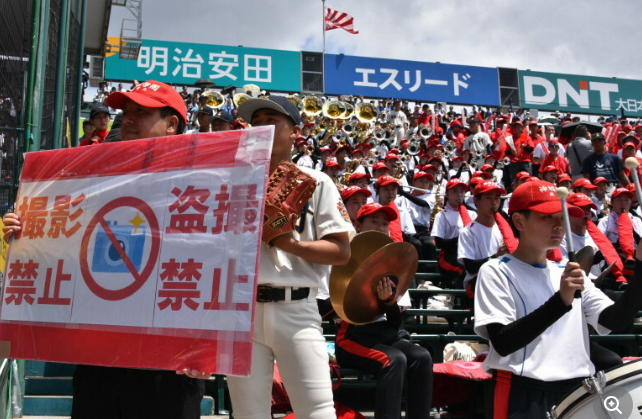 【甲子園】盗撮懸念でチアリーダーなしも　自衛するアルプス席　夏の甲子園