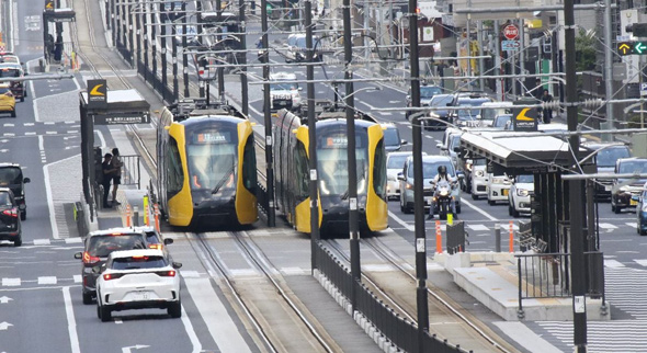 【栃木】宇都宮LRT、500万人達成　開業から384日目　予想より早く