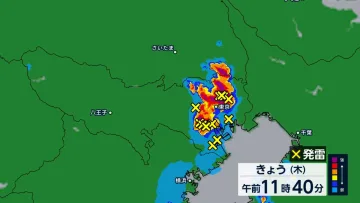 【豪雨】東京都心で22日もゲリラ雷雨　なぜ同じ場所で発生?いつまで続く?