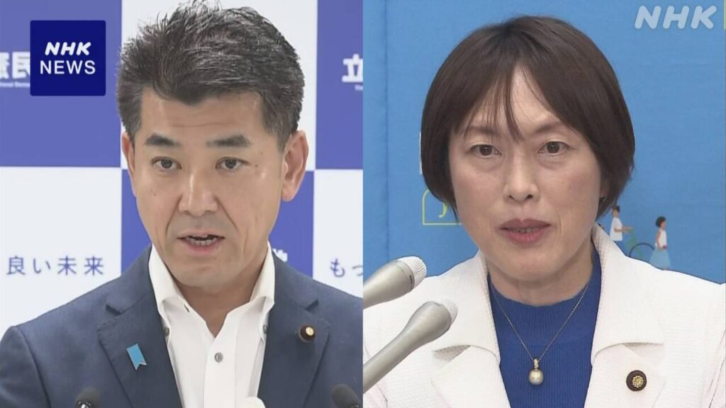 立憲・泉氏と共産・田村氏、政権交代へ連携で一致　選挙協力は温度差