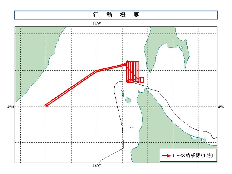 ロシア領空侵犯機、航跡が作戦丸出しだった