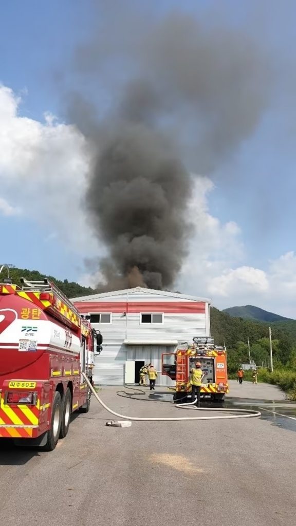 【韓国】 製薬会社の倉庫で火災…北朝鮮「ごみ風船」起爆装置が爆発か