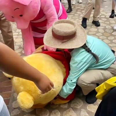 【中国】上海ディズニーで男性客がくまのプーさんの頭たたく、ネットで怒りの声