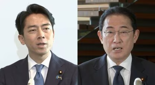 小泉進次郎氏、岸田首相と官邸で面会　自民党総裁選で支援要請か