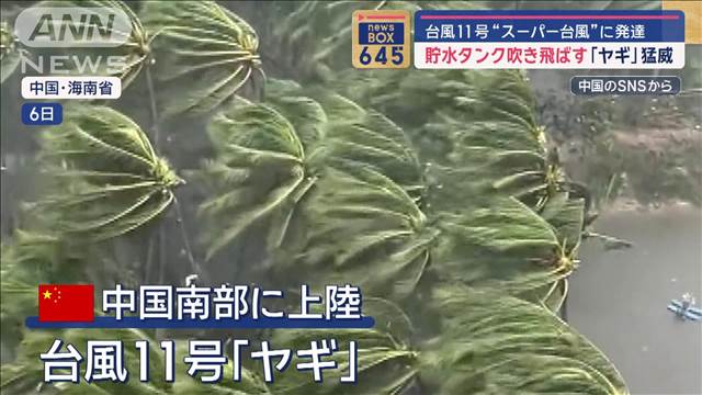 スーパー台風11号ヤギ、死者82人　行方不明も多数