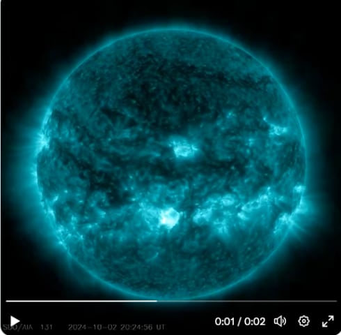 史上15番目の大規模“太陽フレア”発生　地球は滅亡するのか。。。