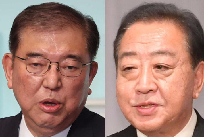 【政治】まさか「増税ツープラトン」選挙公示→石破首相「防衛増税」、野田代表「金融所得課税」マジか、ネット騒然「正直すぎる」「今言うか？」「どっちも増税派」