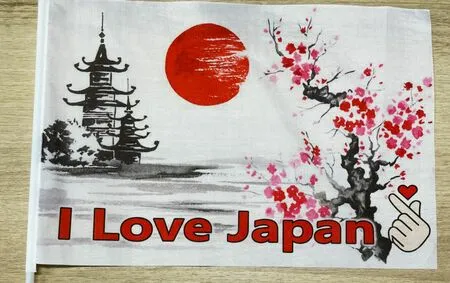 【沖縄】外国人女性が那覇で『I Love Japan』の旗、500円でしつこく売りつける！観光客困惑