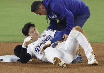 【MLB】ドジャース・大谷翔平が左肩関節唇断裂の修復手術を受ける　スプリング・トレーニングには間に合う見込み