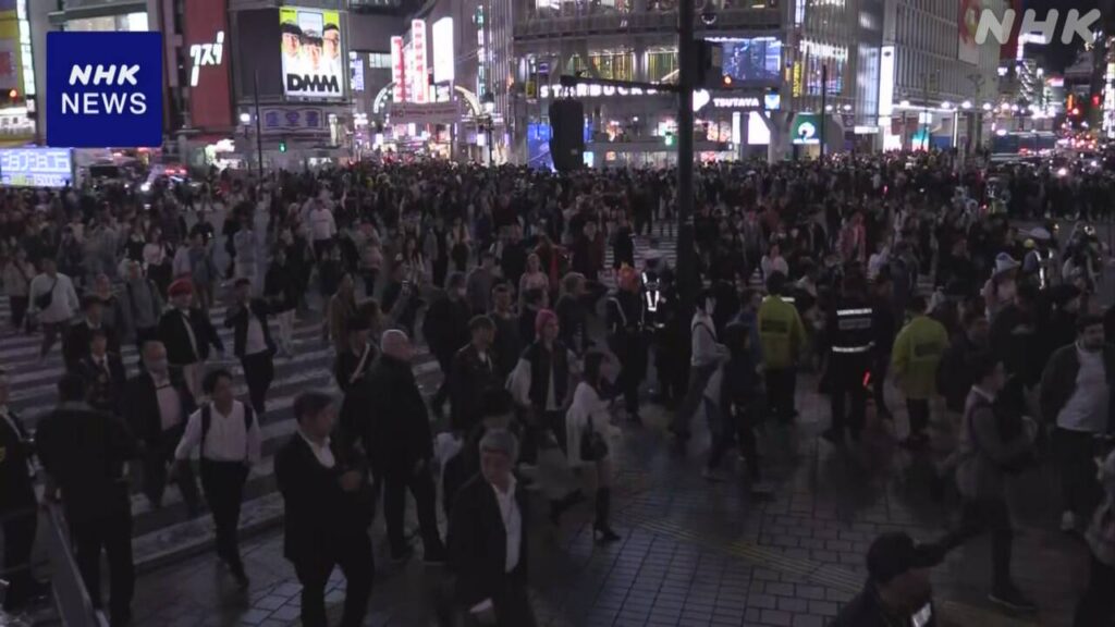 【イベント】渋谷駅周辺 ハロウィーン夜の人出は去年より約20％増