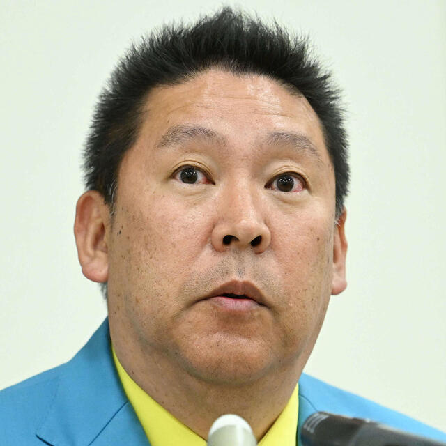 N党・立花氏、千葉知事選の運動「全て兵庫県で行う」