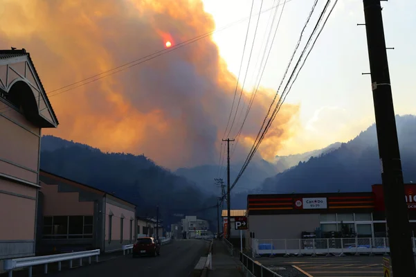 【岩手】大船渡市で再び山林火災、複数住宅に延焼の情報も…２１１４人に避難指示