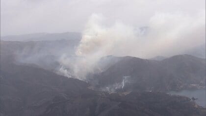 【速報】山火事延焼中の大船渡市で男性とみられる焼死体…県道の路肩で発見され山火事との関連調査