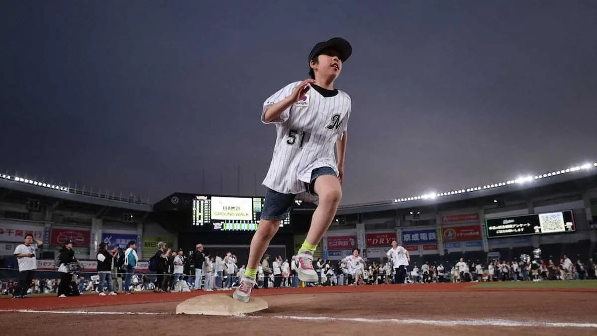 【野球】ロッテ、「春のこども招待」2万3000人