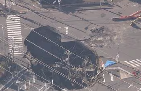 道路陥没、茨城県で10年間に11件…水戸市の担当者「改修に財源もマンパワーも足りない」