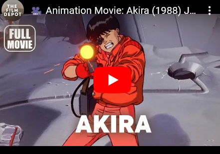 『AKIRA』がyoutubeで無料公開中wwww