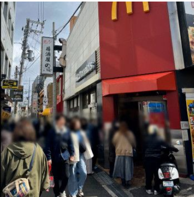 マクドナルド大阪豊中市 庄内駅前店 『他店より明らかに美味い』と評判 他県から来店行列　マジかい