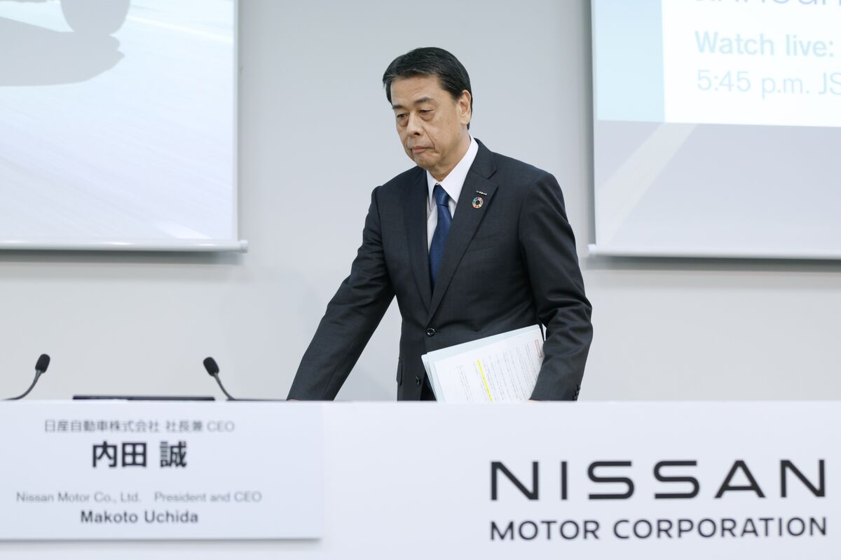 日産が内田社長交代で準備､経営悪化やホンダ交渉失敗受け-関係者