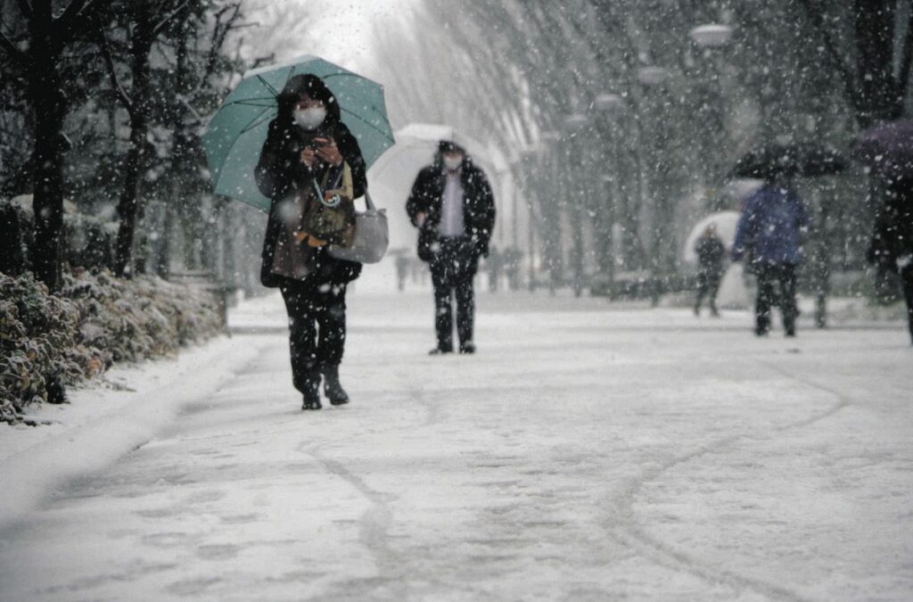 【気象情報】東京は月末、4日連続【雪】の予報！！