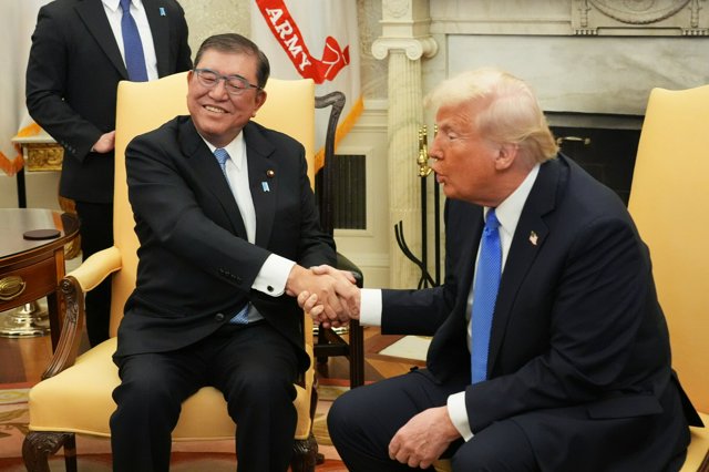 【国際】「日米関係の新たな黄金時代を追求」…石破首相とトランプ大統領が共同声明を発表