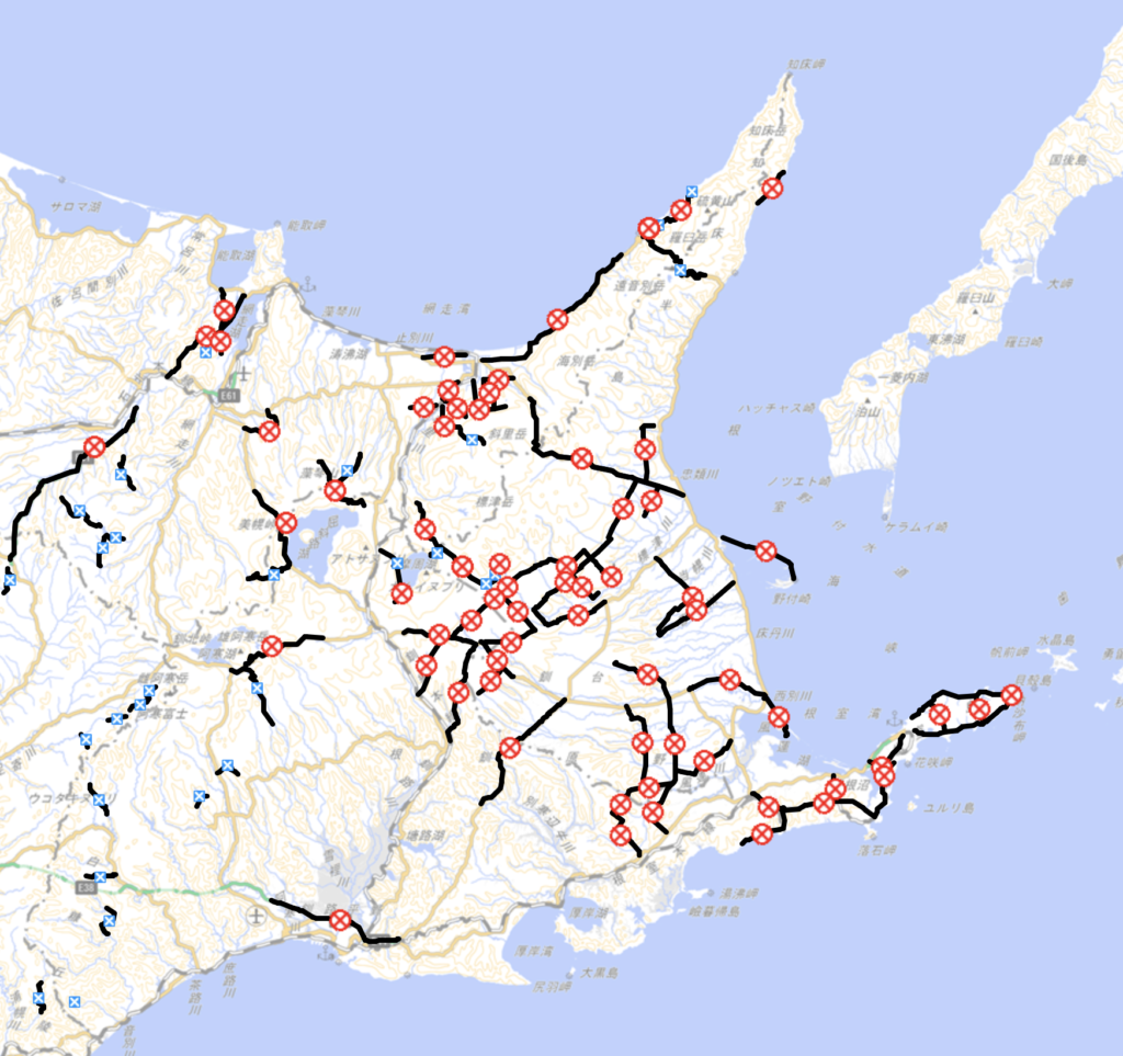 【北海道】国道が通行止めに　根室・斜里町ウトロが孤立　ほかの地域との行き来できず