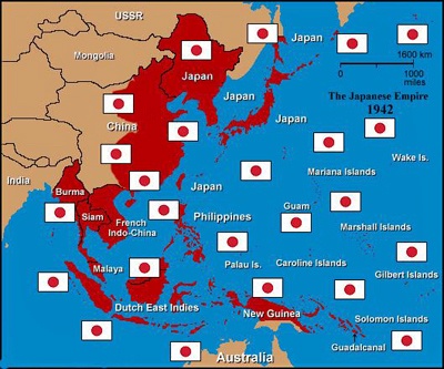 日本軍、これだけの領土を手に入れたにも関わらずすべてを失う。。。。