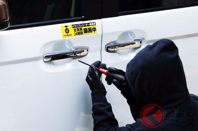 【自動車】 2024年「一番盗まれたクルマ」 3位まで「全部トヨタ車」… 愛知・埼玉・千葉は「特に警戒」必要です！