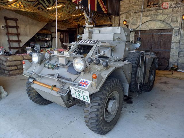 【話題】『パトレイバー』登場の戦闘車両だ！都会のど真ん中で見つけた軍用車 なぜ大阪に？