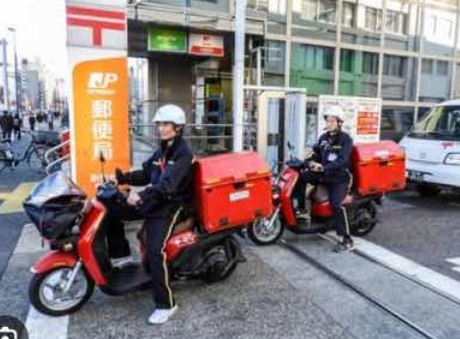 郵便局　EV電動バイクを1万台導入した（画像あり）