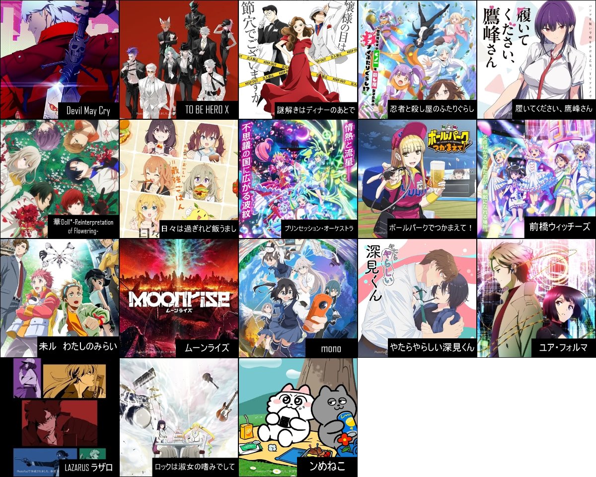 【速報】今期覇権アニメ「ある魔女」「ヴィジランテ」「To Be Hero X」「YAIBA」に決まる