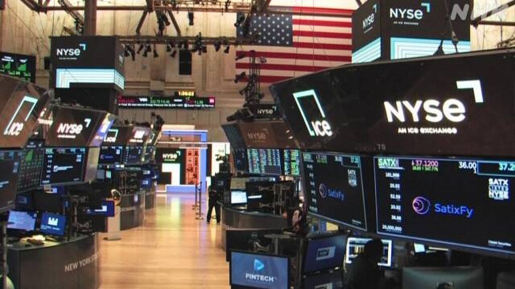 NYダウ 一時800ドル超値上がり 中国との取り引き前向きな姿勢