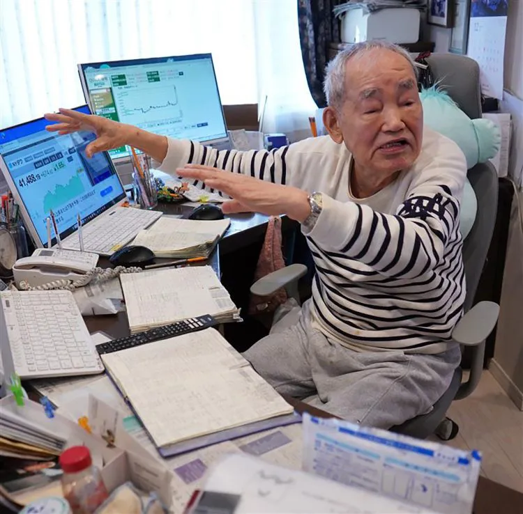 資産20億円、88歳現役トレーダー・シゲルさん「自分が詳しい分野の銘柄をやるべき」 何度も暴落を経験学び トランプ・ショックに向き合う