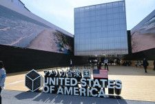 【大阪・関西万博】完成した米国館にドジャース大谷翔平が登場・・・1972年のアポロ17号が持ち帰った「月の石」 展示も