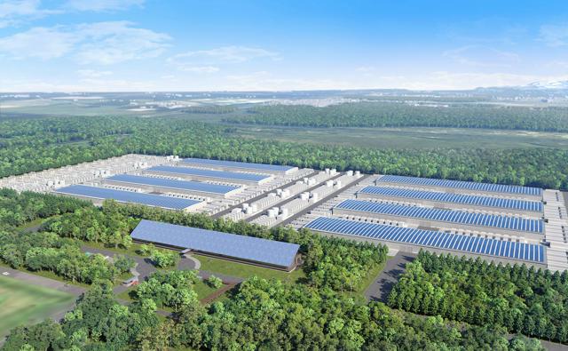 ソフトバンクが苫小牧市に国内最大級データセンター着工、将来1千メガワットに