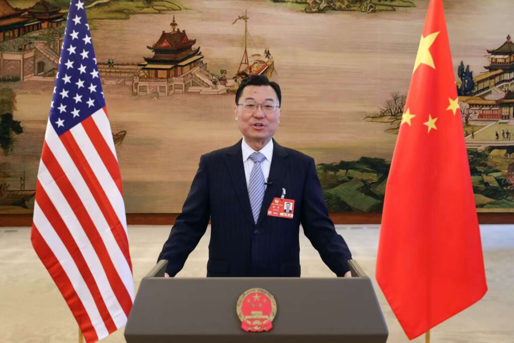 中国の駐米大使、貿易戦争終結呼びかけ　報復の用意あるとも警告