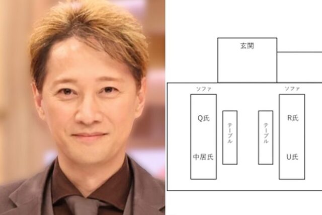 中居正広氏と「タレントU」が女性アナらと4人で過ごした“38万円スイートルーム”は「男女2人きりになりやすいチョイス」
