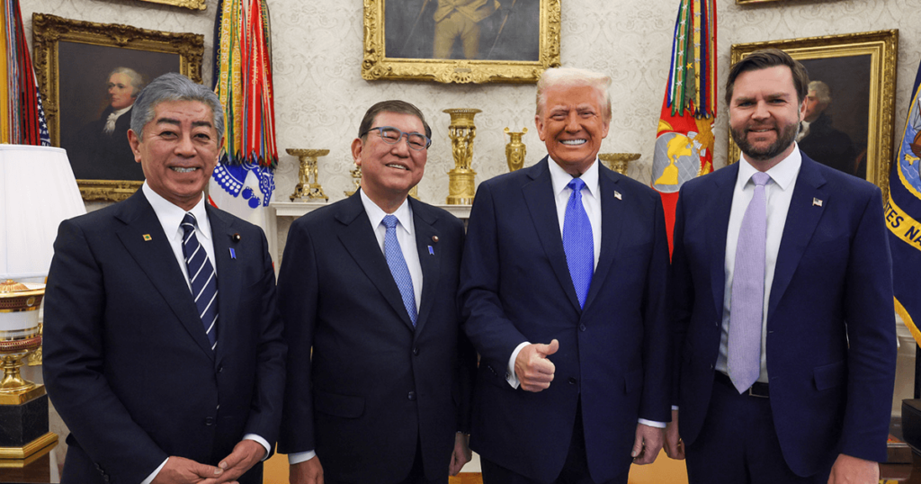 【悲報】石破、今夜トランプ関税交渉で防衛装備品や天然ガスを買い増す提示へwww
