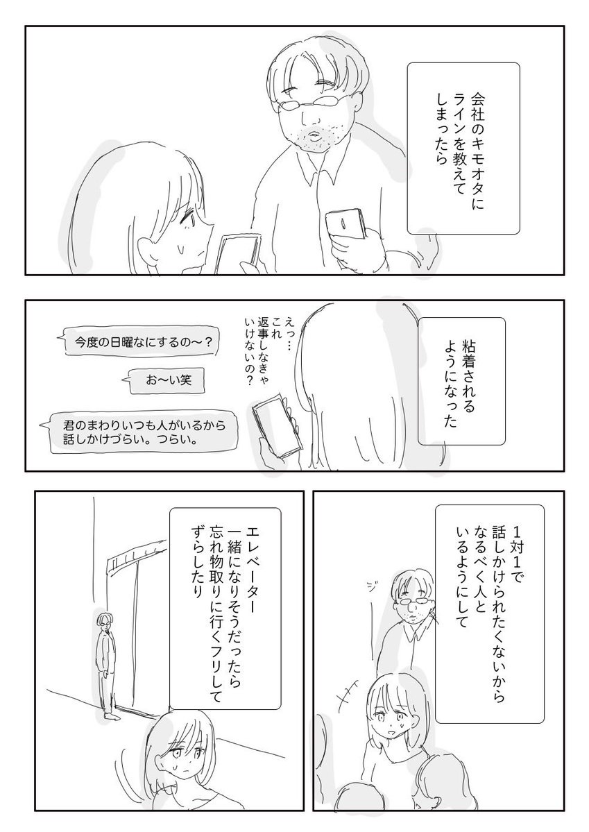 【定期】【悲報】女の子が会社の弱男同僚と連絡先交換した結果WWWWWWW