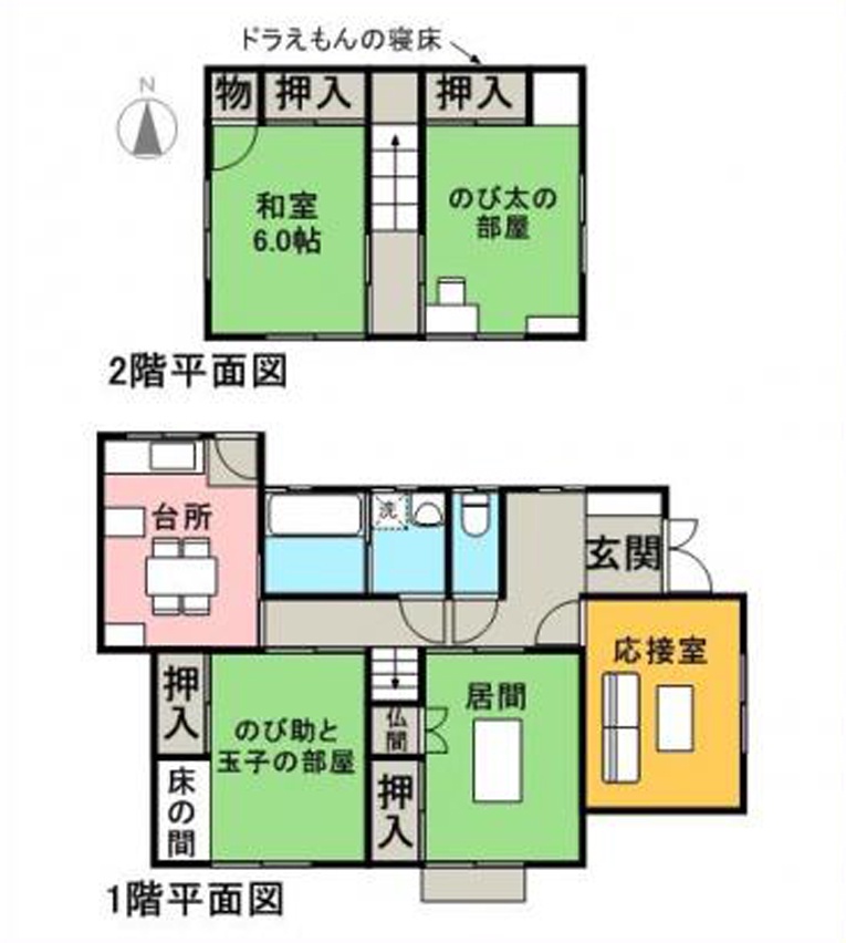 【画像】ドラえもんの家、謎の部屋が見つかる