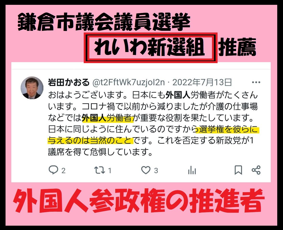【爆笑】　れいわ新選組の候補者が落選ｗ　「選挙に落ちた！〇ね！」と発狂