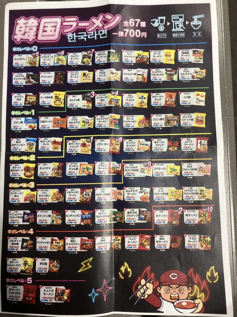 【広島】マツダスタジアムに期間限定で韓国ラーメンが大集合！